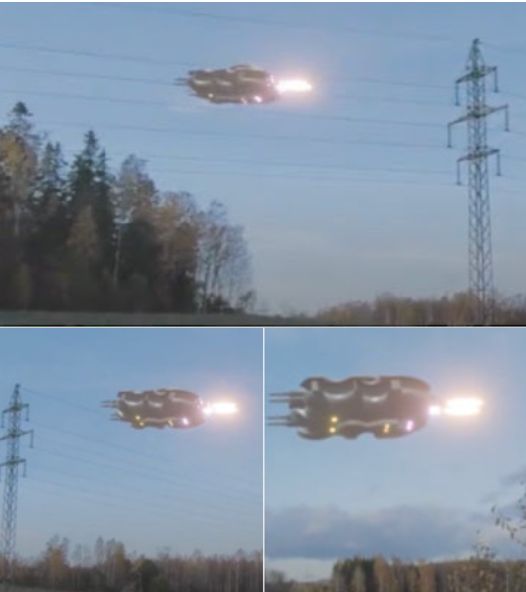 TERROR IN THE SKY — Bizarre UFO With STRANGE DEVICE STRAPPED TO ITS BACK BLASTS Over Mexico, Sending Crowds Into PANIC and Experts Into SILENCE .Q