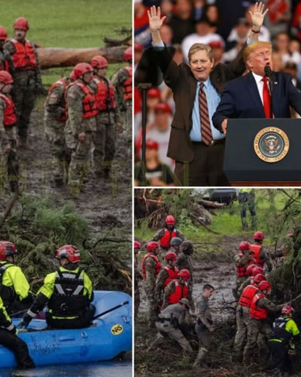 “THE WHOLE NATION IN TEARS!” Trump and Kennedy Did What No One Else Dared During Texas Floods – One Bold Act That Restored America’s Faith in Leadership!.hi