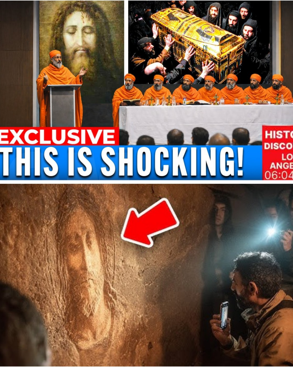 HOLY SEPULCHRE: Secret Chamber Beneath Jesus’ Tomb Unearthed — A Forbidden Discovery Stirring Shadows of Silence and Unearthly Truths Never Meant to Be Found.