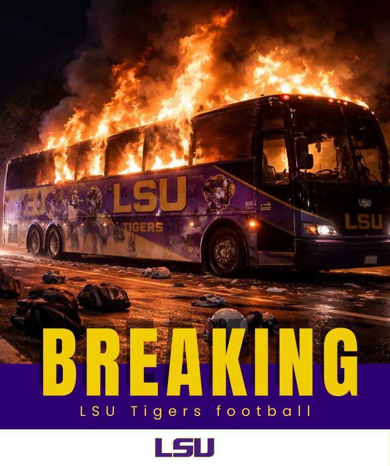 URGENT NEWS: LSU Tigers Football Team Bus Catches Fire, Possible Arson Under Investigation